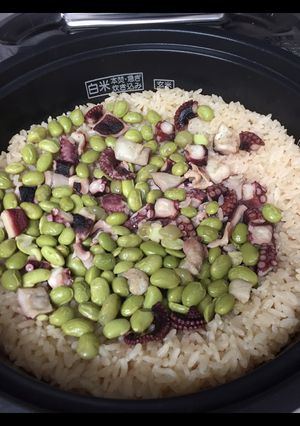 簡単！タコ豆ご飯〜-レシピのメイン写真