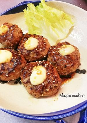 あの冷凍食品を再現。テリマヨハンバーグ-レシピのメイン写真