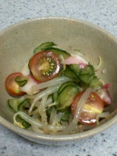 ★たこと野菜達の簡単さっぱりサラダ★-レシピのメイン写真