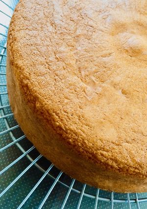 *シンプルなスポンジケーキ*-レシピのメイン写真