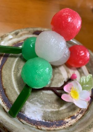 ひな祭り★花見団子45本-レシピのメイン写真