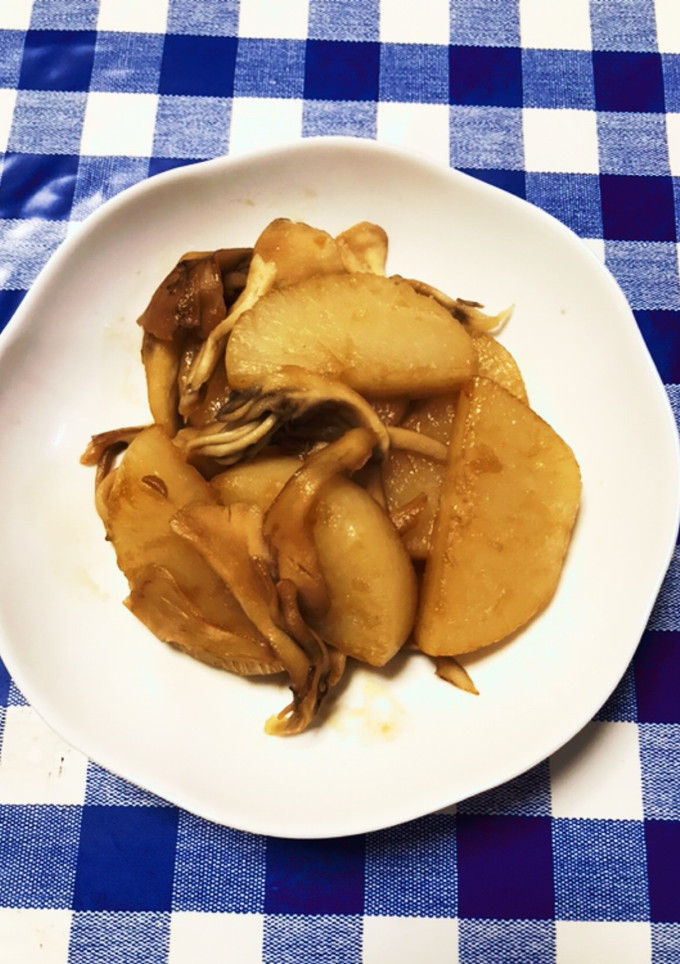 大根と舞茸のバター炒め-レシピのメイン写真
