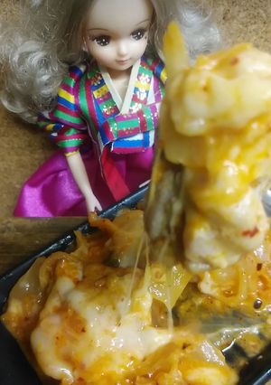 リカちゃん♡ご飯がススムチーズタッカルビ-レシピのメイン写真