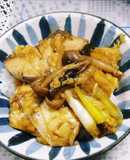 残ったブリのお刺身で簡単〆ご飯