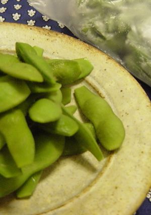 枝豆の冷凍、解凍-レシピのメイン写真
