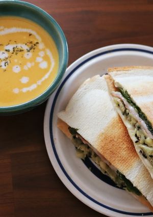 さつまいものホットサンド-レシピのメイン写真