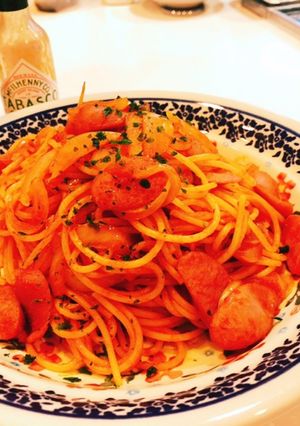わたしのナポリタン-レシピのメイン写真