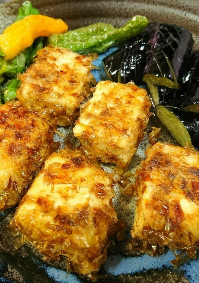 旨っ♥️豆腐のおかかまぶし揚げ-レシピのメイン写真