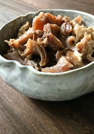 STAUBストウブ鍋で牛すじ肉の下処理-レシピのメイン写真