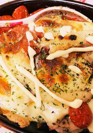 トマトとベーコンのチーズのせ-レシピのメイン写真