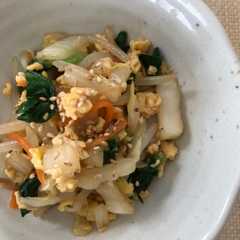 รูปของ 節約☆いり卵と野菜の彩り和え