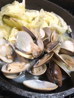 蛤の酒蒸し-レシピのメイン写真