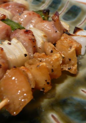 居酒屋風　鶏かわ焼き-レシピのメイン写真