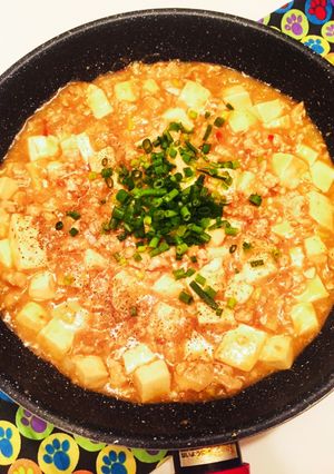 本格よりは家庭的　マーボー豆腐みその味-レシピのメイン写真