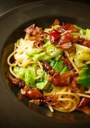 プロ直伝！ホタルイカと春キャベツのパスタ-レシピのメイン写真