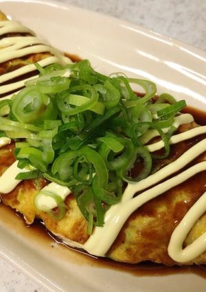 ネギ1本！ネギ好きに♪ネギだくオムレツ-レシピのメイン写真