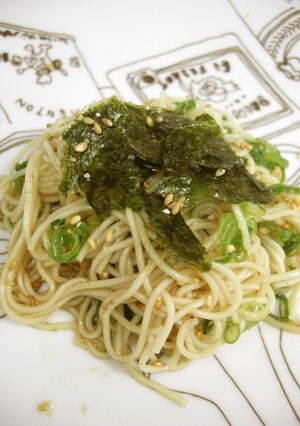 ゴマたっぷりそうめん-レシピのメイン写真