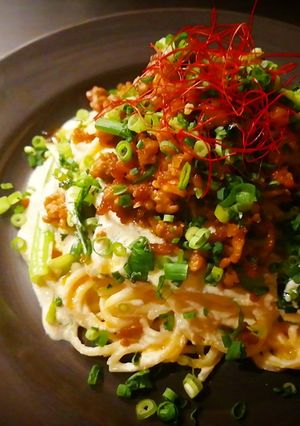 プロ直伝！ゴマ香る！豆乳坦々パスタ-レシピのメイン写真