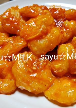 市販の素+ほんの人手間☺️エビチリさん-レシピのメイン写真
