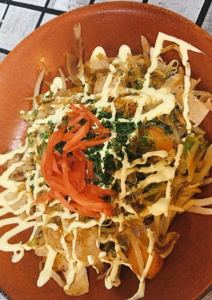 もやしのお好み焼き風ソテー-レシピのメイン写真