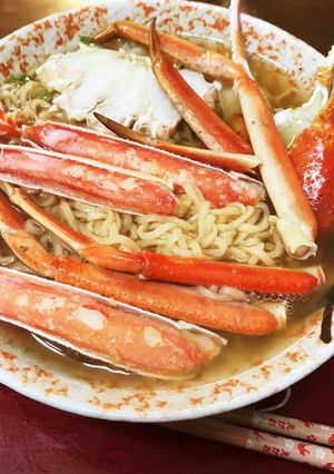 蟹好きの為のサッポロ一番しょう油ラーメン-レシピのメイン写真