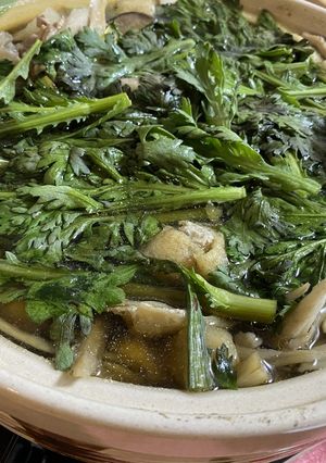 野菜たっぷりごぼうときのこ鍋-レシピのメイン写真
