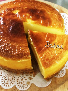 ベイクドチーズケーキ-レシピのメイン写真