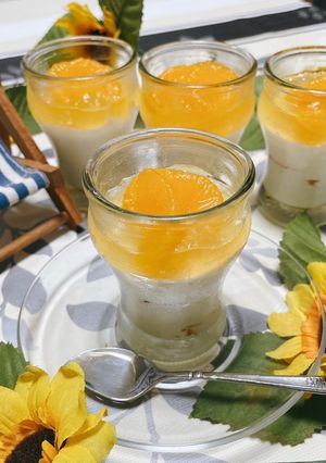 🍊オレンジヨーグルトババロア🍊-レシピのメイン写真