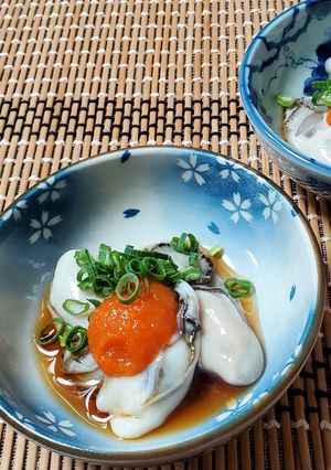 牡蠣のつるんと酢ポン小鉢-レシピのメイン写真