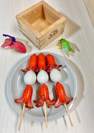 第三の男はつらいよ…ウィンナーたま串-レシピのメイン写真