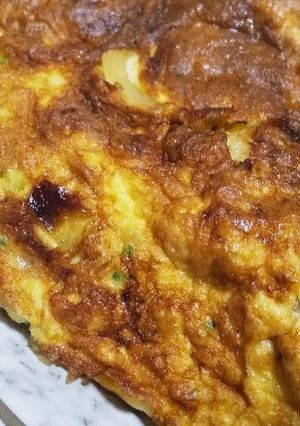 ウインナーと玉ねぎとチーズのオムレツ☆-レシピのメイン写真