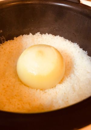 炊飯器で玉ねぎご飯-レシピのメイン写真