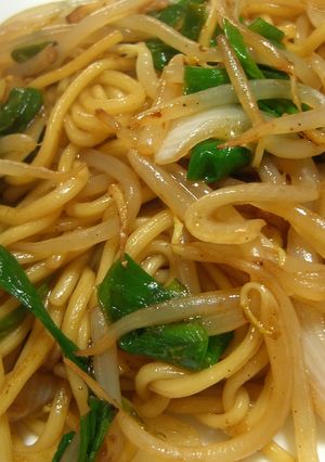 ミツカンポン酢で美味しい★和風やきそば！-レシピのメイン写真