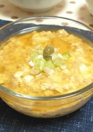 豚ひき肉と豆腐のあんかけ-レシピのメイン写真
