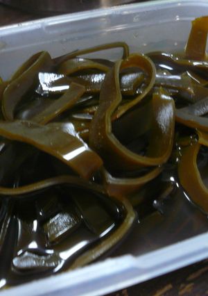 出汁を取った後の昆布の煮物-レシピのメイン写真
