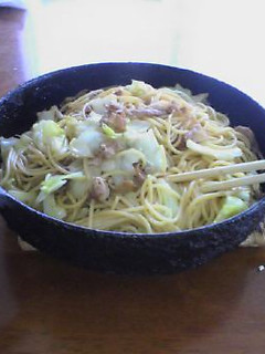 スパゲティで簡単やきそば-レシピのメイン写真