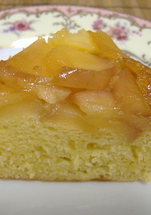 炊飯器で簡単❤りんごのケーキ★HM使用-レシピのメイン写真
