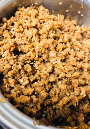 ソイミート そぼろ 甘辛煮 QC 簡単-レシピのメイン写真