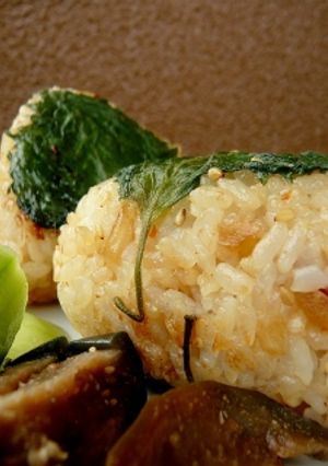 シャキシャキ香ばし★大葉焼きおにぎり-レシピのメイン写真