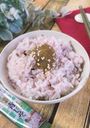 10秒で【飯どろぼう】　ピリ辛青じそ味噌-レシピのメイン写真