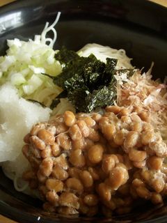 納豆おろし★そうめん-レシピのメイン写真