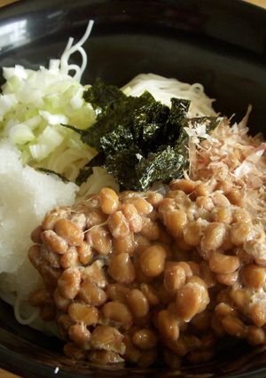 納豆おろし★そうめん-レシピのメイン写真