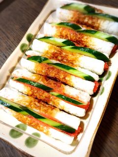 ちくわ明太きゅうり-レシピのメイン写真