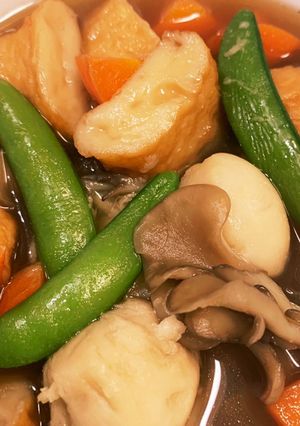 めんつゆで里芋と舞茸の炊き合わせ-レシピのメイン写真