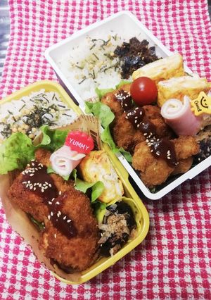 少年野球&パパ弁当♡チキンカツ2/24-レシピのメイン写真