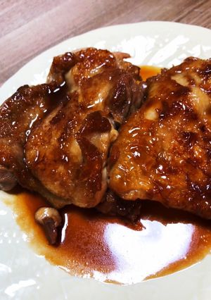 簡単。鳥の照り焼き。子ども、夫喜ぶ☆-レシピのメイン写真