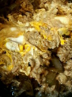 牛丼たまごとじ-レシピのメイン写真