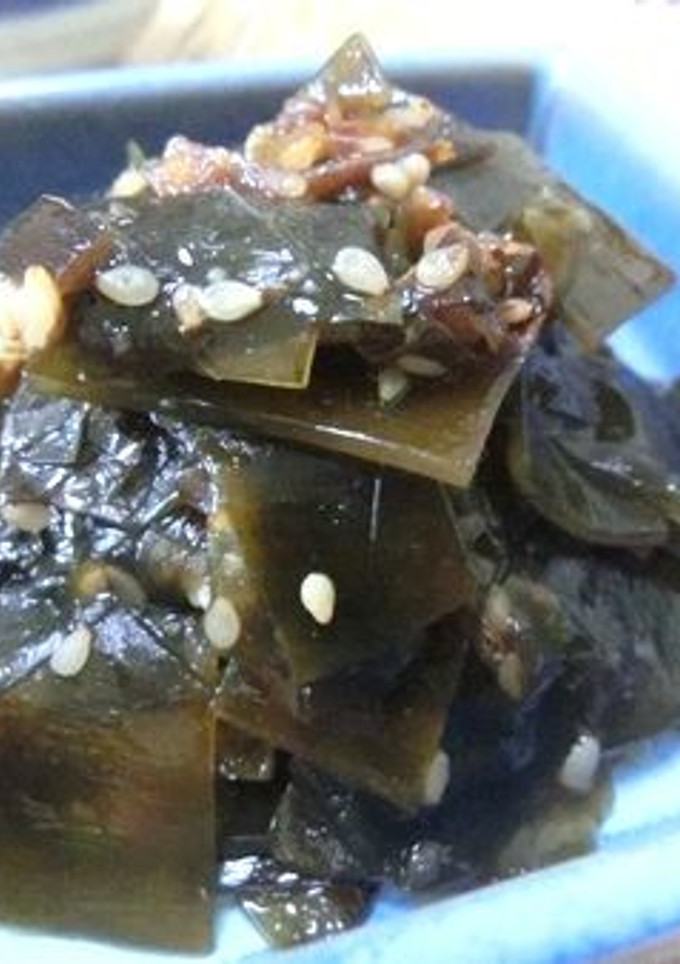 煮るだけ☆甘さ塩分控えめ昆布の佃煮-レシピのメイン写真