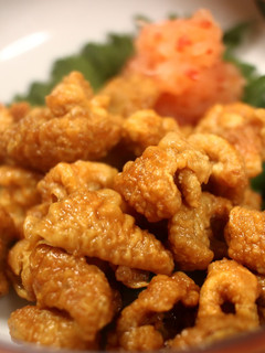 鶏皮ポン酢♪(鶏油の副産物で!)-レシピのメイン写真