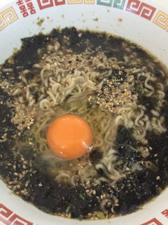 海苔海苔サッポロ一番ごま味ラーメン-レシピのメイン写真